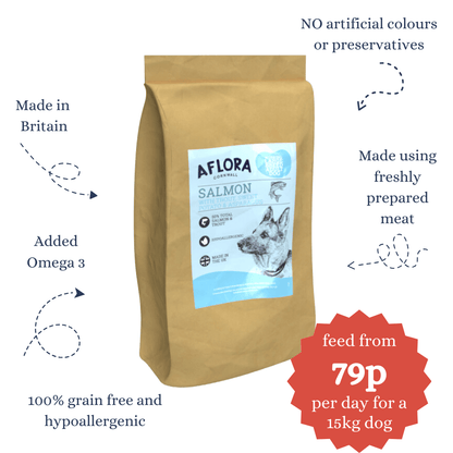 Aflora Large Breed Salmon & Trout 15kg Grain Free Dog Food