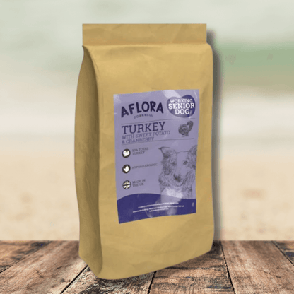 Aflora Senior Turkey 15kg Grain Free Dog Food