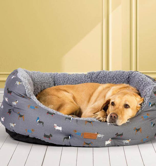 Danish Design FatFace - Marching Dogs - Deluxe Slumber Dog Bed